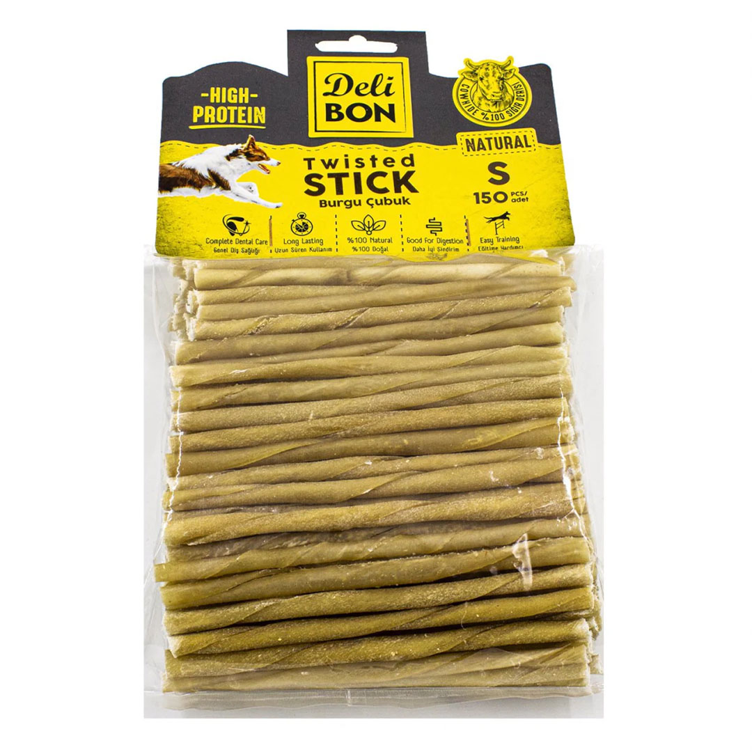 Delibon Twisted Stick Naturel S 150 Adet
